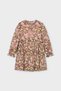Skirt Pleated Floral Girl Dress - Pink - 2