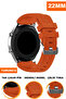 22mm Silicone Watch Band Compatible with Casio, Seiko, Omega, Armani Fossil-Welder Compatible