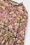 Skirt Pleated Floral Girl Dress - Pink - 3