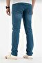 Men's Light Blue Lycra Flexible Slim Fit Jean Jeans - 4
