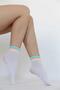 Rainbow Socket Socks White - 3