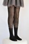 Diana Glitter Children's Pantyhose Black