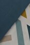 Morgan 100% Cotton Double Duvet Cover Set Green - 6