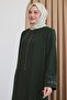 Khaki Ferace with Daisy Stone - 6