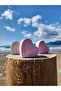 Pink Heart Note Holder, Photo And Card Holder, Note Holder Wedding Name Holder Valentine's Day Gift