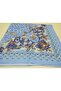 Elegant Vivid Patterned Cotton, Sal, Scarf, Prayer Cloth 90X90 cm - 4