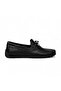 14904Pc Loafer Black 100% Leather Men's Ballerina Shoes