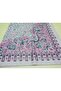 Elegant Vivid Patterned Cotton, Sal, Scarf, Prayer Cloth 90X90 cm - 4