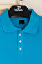 Men's Blue Polo Neck T-Shirt – 100% Cotton, Stylish and Comfortable, for Casual and Classic Use - 2