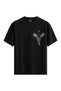 Just You 100% Cotton Women's Black T-Shirt - Premium Quality