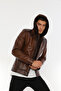 Leather Jacket Hooded - 6