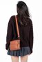 Women's Shoulder Bag Genuine Leather, Adjustable Strap Small Bag, Christmas Gift for Women - 8