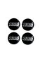Set of 4 Bbs Design Rim Belly Coat of Arms Sticker - 55 mm Width