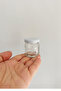 40 ml Metal White Lid 40 Cc Transparent Sample Glass Jar 1 Piece - 2