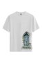Stone Door - 100% Cotton Women's White T-Shirt - Premium Quality