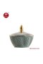 2424 وعاء تمر مع غطاء روز ( 6.5*12)سم