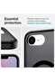 Spigen Ultra Hybrid S MagFit for iPhone 16e cover with Kickstand [MagSafe compatible] - Frost Black - 7