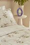 Minella 100% Cotton Soft Touch Double Duvet Cover Set Lilac - 4