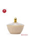 132 وعاء تمر مع غطاء روز ( 6.5*12) سم - 2