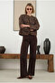 Quilted Short Jacket Geometric Pattern - 5