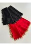 2 Pcs Hand Made Stamp Writing Cheesen Cloth Yemeni Handwork 100X100 cm - 3