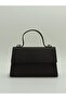 Women's Black Silvery Evening Dress Bag - 3