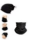 Unisex Thermal Fleece Neck Collar Beanie A Quality Biker Skiing Hunter - 3