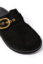 Mayfair Casual Flat Mules - Black - 4