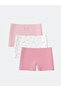 Printed Girl's Boxer Set of 3