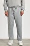 Premium Men's Elastic Waist Modal Fabric Gray Woven Trousers Ls-22030 - 2