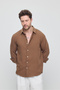 Men's Oversize Cut Linen Shirt - 8