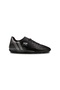 M.P Unisex Lace-Up Black-Silver Astroturf Football Shoes 241-1356Gr