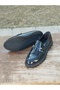 Men's Summer Ballerinas Poly and Light Sole Comfortable Fit Patent Leather Laceless - 2