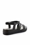 Women's Black Sandals K05823023009 - 4