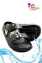 Double Buckle Lightweight Eva Summer Beach Children's Slippers Pool Slippers Washbasin Slippers Os Black - 3