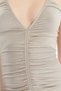 Women's Dress Polyamide Gathered - 4