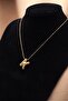 Women's Steel Balloon Letter Necklace - 5