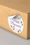 Eid Sticks -4X4Cm- Auspicious Happy Happy Eid Written Gift Shipping Label - 5