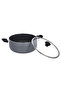 24 CM Aluminum Casserole with Granite Coating-DC1900 - 2