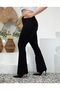 Women's Plus Size Full Lycra High Waist Interlock Leg Pants