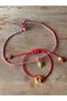 Letter Bracelet and Martenitska Sea Star Bracelet Set Luck Bracelet