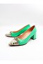 Women's Genuine Leather Heeled Shoes - 4