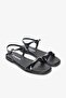 Connel Black Patent Leather Genuine Leather Women's Sandals - 4