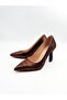 Women's Genuine Leather Heeled Shoes - 4