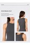 Women's Sleeveless Ribbed Tank Top 3407/Anthracite - 4