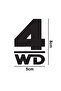 ملصق Dacia Duster 4wd - 2
