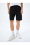 Pocket Detailed Bermuda Waist Lace up Shorts - 3