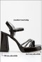 Marion Black Platform Heeled Shoes - 3