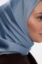 Idol Satin Janjan Scarf - Blue - 4