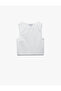 Crew Neck Sleeveless Slim Fit Cotton Basic Crop Tank Top